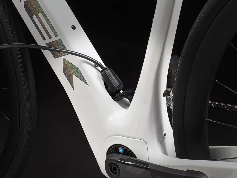 Trek Domane SLR 6 Carbon Road Bike in Crystal White-4